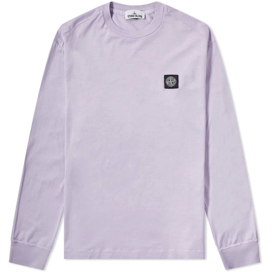 Stone Island Patch Long Sleeve T-Shirt