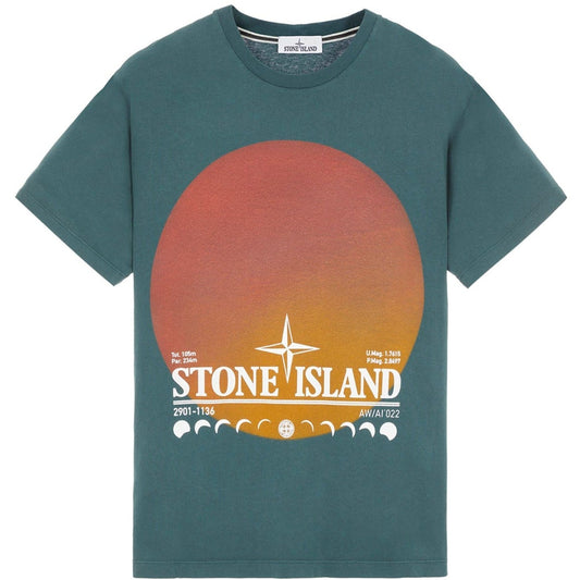 Stone Island Lunar Eclipse Logo T-Shirt